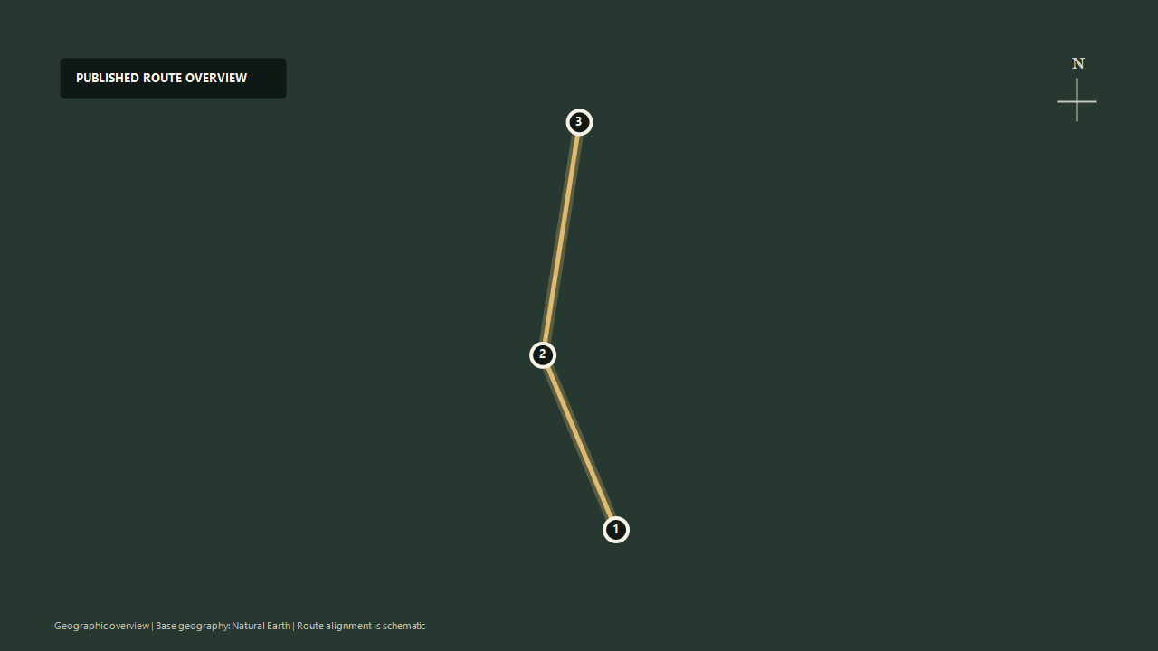 Geographic overview of the published Bluebell Railway: Sheffield Park to East Grinstead route: Sheffield Park to Horsted Keynes to East Grinstead