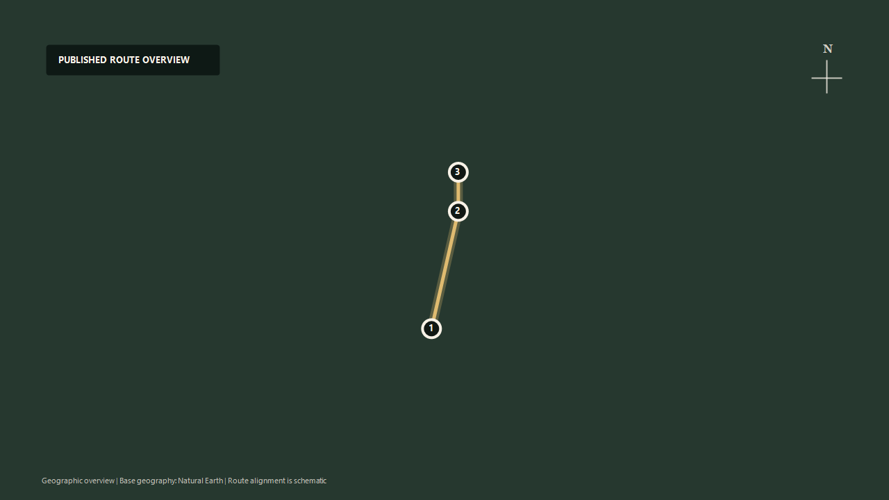 Geographic overview of the published Brienz Rothorn Railway: Brienz to Rothorn Kulm route: Brienz to Planalp to Rothorn Kulm