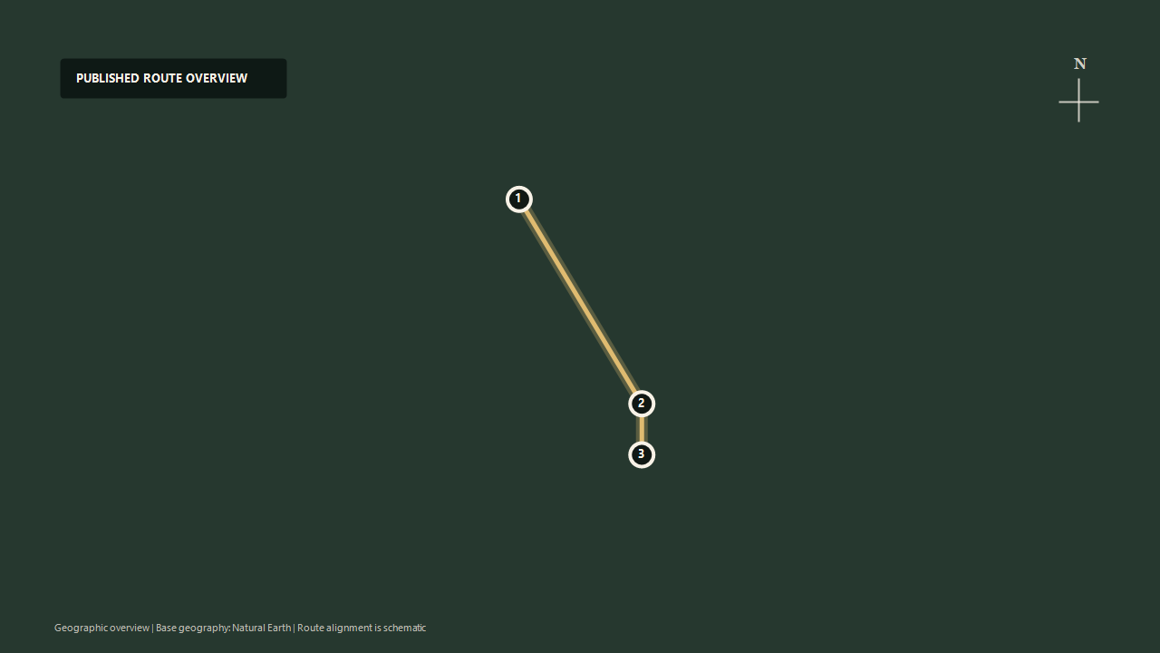 Geographic overview of the published Snowdon Mountain Railway: Llanberis to Snowdon summit route: Llanberis to Clogwyn to Snowdon summit